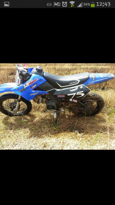 ขายรถวิบากเครื่อง110