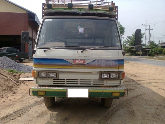 HINO KM779 ยาว 5.5 เมตร กระบะไม้เดิม