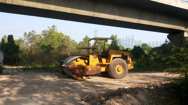 Dynapac CA25 เพลาเดียวเครื่อง6BD1Turbo