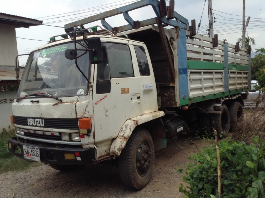 ขาย 10 ล้อ 2 เพลาดั้ม ISUZU ROCKY FVZ12MY เครื่อง 6BG1 175 แรงม้า ฝาส้มปั้มลม เบรคลมดัน ช่วงล่าง ZM พาวเวอร์ คัสซีสวย สโลว์กลาง ยางเต็ม ทะเบียนเต็มพร้อมโอน