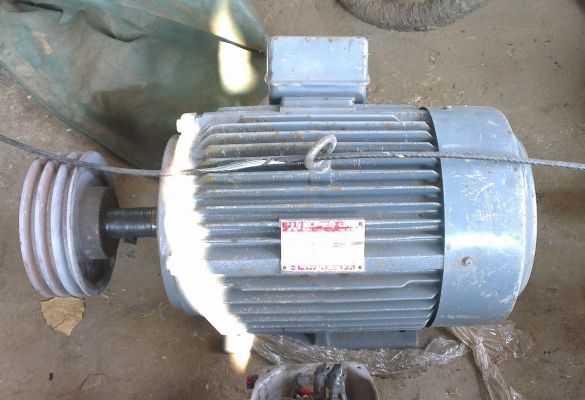 Sell> ขายมอเตอร์มือสอง มิตซู 3 เฟส 20 HP 1450 rpm นิ่มๆ เดิมๆ จัดไปเลยถูกๆ กำแพงแสน นครปฐมครับ