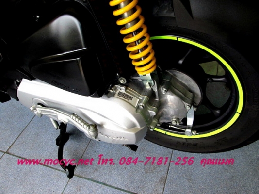 ZOOMER สีนํ้าเงิน สีรุ่นใหม่ รถเดือน พ.ย.ปี 2556  แค่ 4 เดือนเท่านั้น ไมล์ 1455 โล ของแถม 4 รายการ  44900