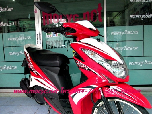 MIO 125 i ลาย RR  ล้อทอง YOGO ใหม่ๆ ไมล์ 4 พันโล ระบบหัวฉีด โปรโมชั่น 24900