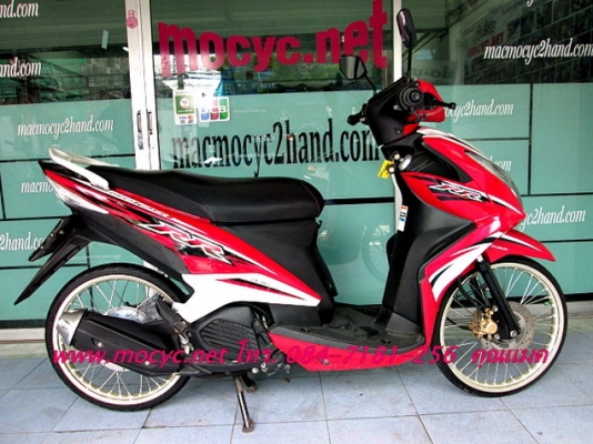 MIO 125 i ลาย RR  ล้อทอง YOGO ใหม่ๆ ไมล์ 4 พันโล ระบบหัวฉีด โปรโมชั่น 24900