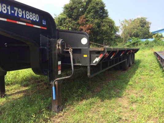 ขายหางโลว์แบด (Low bed Tailer) 3เพลาแท้ ยางเรเดียล 12 เส้น สภาพดี