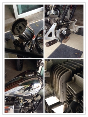 ด่วนๆช็อปเปอร์น้อย Honda Jazz50cc. bobber