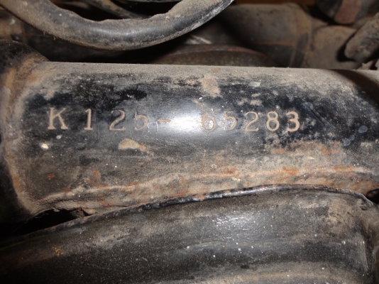 ขายSUZUKI  K-125  M.1 แท้ พร้อมเล่ม+ทะเบียนเต็มสนใจโทร.081-005-8785