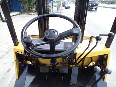 ขายรถยกTCM 1 ตัน รุ่น16  เครื่องเบนซิน  กระบอกคู่ เสาสูง 3 เมตร ยางตัน พวงมาลัยเพาเว่อร์  สีเดิมจากนอก นำเข้าจากญี่ปุ่น ใช้งานได้ทันที ราคา 130000