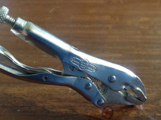 ขายคีมล็อค Petersen Vise Grip 4,5,7,10 WR ใหม่เก่าเก็บมาเป็นซีรี่