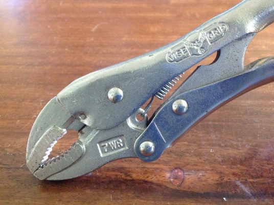 ขายคีมล็อค Petersen Vise Grip 4,5,7,10 WR ใหม่เก่าเก็บมาเป็นซีรี่