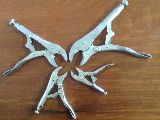 ขายคีมล็อค Petersen Vise Grip 4,5,7,10 WR ใหม่เก่าเก็บมาเป็นซีรี่