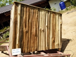 เค้าเตอร์สำหรับขายของทำจากไม้สักทอง