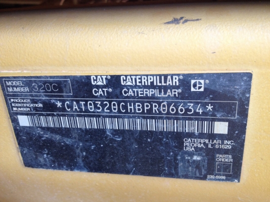 ขายรถแบคโฮ CAT 320 Cรถห้างแกะกล่องระบบครบไฟฟ้าเต็มเอกสารพร้อม