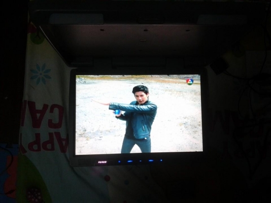 ขายทีวีพับ 17.1นิ้ว ติดรถ ถูกๆ