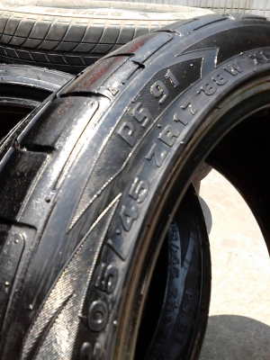 205/45R17 Pinso tyres  มี 2 เส้น    TEL.081-427-3941