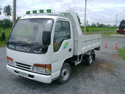 ISUZU NKR 58E หัวการ์ตูนสูง เครื่อง 110แรง ดั้มดิน ไม่ติดเวลา