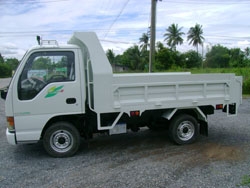 ISUZU NKR 58E หัวการ์ตูนสูง เครื่อง 110แรง ดั้มดิน ไม่ติดเวลา