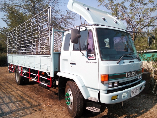 6 ล้อใหญ่  ISUZU  Super Rocky  FTR 195 แรงม้า *ยาว 6.50 ม.*  รถสวยเดิม+สวยจริง *รถห้างแท้*  เอกสารพร้อมโอน