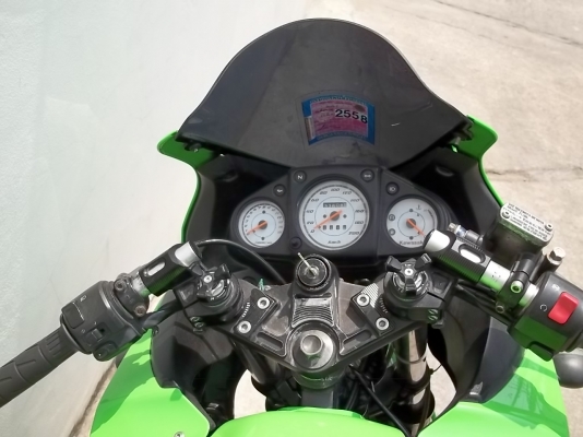 ขาย Kawasaki NINJA 250 R สีเขียว  จดปี 2554 ทบ หมดปี 58
