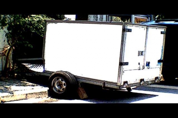 รถเทเลอร์พ่วงลากตู้แห้งขนของขนสัมภาระ ไซด์เทลเลอร์ กว้างตู้145/ล้อ-ล้อ 195  สูงจากพี้นถึงหลังคา 170 ความยาวตู้190 ความยาวหัวถึงท้าย 240 ยาวรวม 430 วัดแนวทะแยงในตู้230