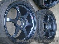 ขายล้อ ssr type c ขอบ 18 หน้า 9.5 หล้ง10.5 พร้อมยางSONAR ปี12 ขายล้อ ssr type c ขอบ 18 หน้า 9.5 หล้ง10.5 พร้อมยางSONAR ปี12