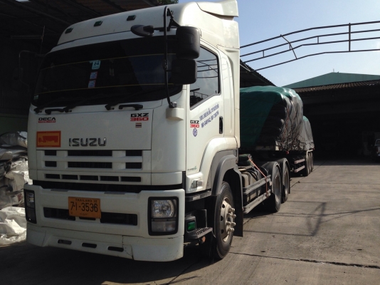 ขายอีซูซุ360พร้อมหาง3เพลารถสวยมากใ