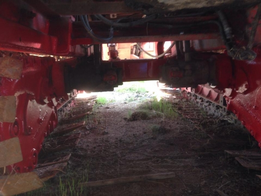 รถเกี่ยวข้าวศักดิ์พัฒนา km49 แท้ เครื่อง Hino Jo8c เทอร์โบ ช่วงล่างแม็กโคร