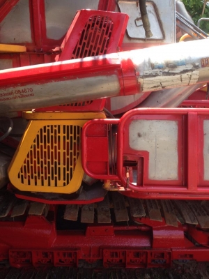 รถเกี่ยวข้าวศักดิ์พัฒนา km49 แท้ เครื่อง Hino Jo8c เทอร์โบ ช่วงล่างแม็กโคร