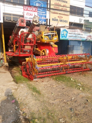 รถเกี่ยวข้าวศักดิ์พัฒนา km49 แท้ เครื่อง Hino Jo8c เทอร์โบ ช่วงล่างแม็กโคร