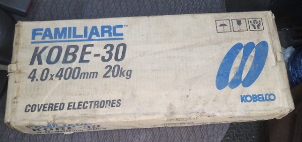 ลวดเชื่อม ยี่ห้อ KOBE-30 ขายขาดทุน เหลือใช้จากการก่อสร้าง ลวดเชื่อม ยี่ห้อ KOBE-30 ขายขาดทุน เหลือใช้จากการก่อสร้าง