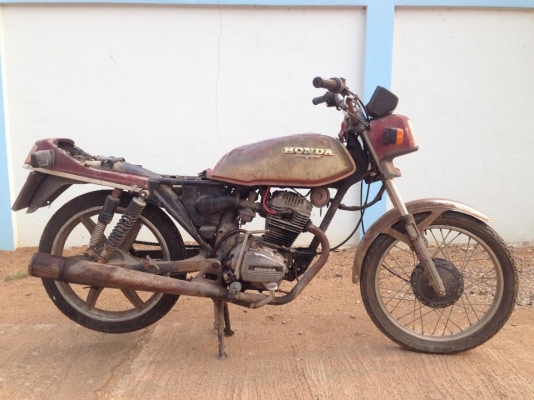 รถHonda WING125 ไม่มีทะเบียน ตามสภาพ ราคาเบาๆ