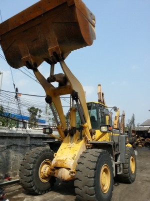 รถตักล้อยาง WA400-3E-54030 รถสวย สภาพเดิม ๆ นำเข้าจากญี่ปุ่น ยังไม่เคยใช้งานในไทย  โทร 081-373-0559