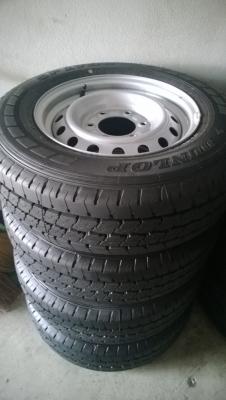 ขายล้อกะทะ พร้อมยาง ใหม่ป้ายแดง D-MAX