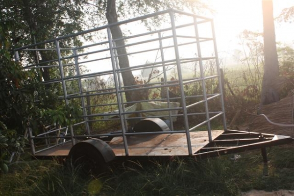 ขายพ่วงลากสำหรับใส่อุปกรณ์ หรือ พืชผลทางการเกษตรก็ได้ครับ