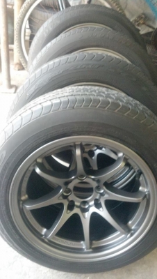 CE28 ขอบ 15 กว้าง 8 ออฟ 20 พร้อมยางดอกเต็ม