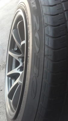 CE28 ขอบ 15 กว้าง 8 ออฟ 20 พร้อมยางดอกเต็ม