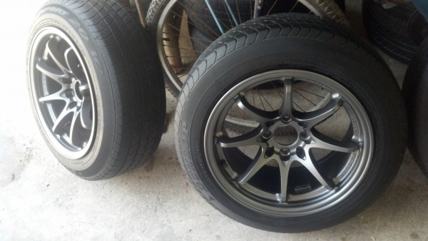 CE28 ขอบ 15 กว้าง 8 ออฟ 20 พร้อมยางดอกเต็ม