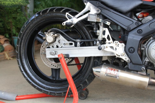 ขาย VT 250 แต่ง ดูคาติ สีใหม่ เครื่องดี ท่อสูตรคู่ โยชิ สรรพสามิตแท้ 39000