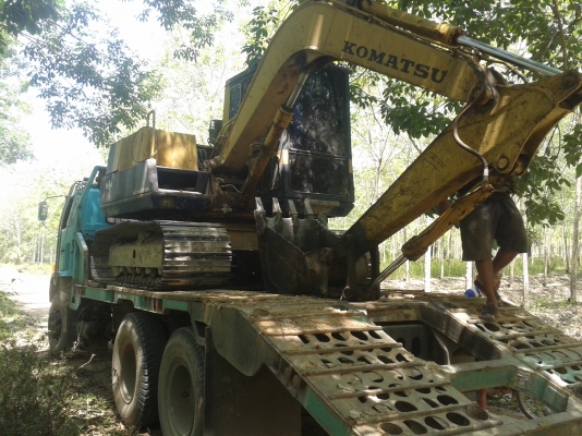 KOMATSU PC60-5 รถเครื่องดี เอวแน่น ช่วงล่างเต็ม ปั๊มแรง ไม่โหลด ราคาต่อรองได้ 087-2976734