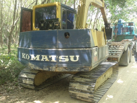 KOMATSU PC60-5 รถเครื่องดี เอวแน่น ช่วงล่างเต็ม ปั๊มแรง ไม่โหลด ราคาต่อรองได้ 087-2976734