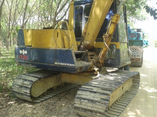 KOMATSU PC60-5 รถเครื่องดี เอวแน่น ช่วงล่างเต็ม ปั๊มแรง ไม่โหลด ราคาต่อรองได้ 087-2976734