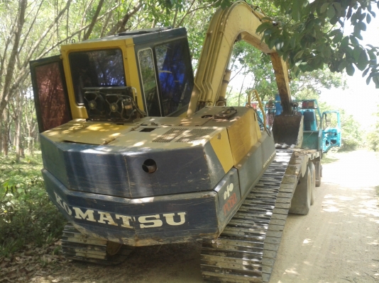 KOMATSU PC60-5 รถเครื่องดี เอวแน่น ช่วงล่างเต็ม ปั๊มแรง ไม่โหลด ราคาต่อรองได้ 087-2976734