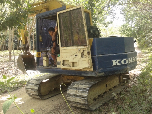 KOMATSU PC60-5 รถเครื่องดี เอวแน่น ช่วงล่างเต็ม ปั๊มแรง ไม่โหลด ราคาต่อรองได้ 087-2976734