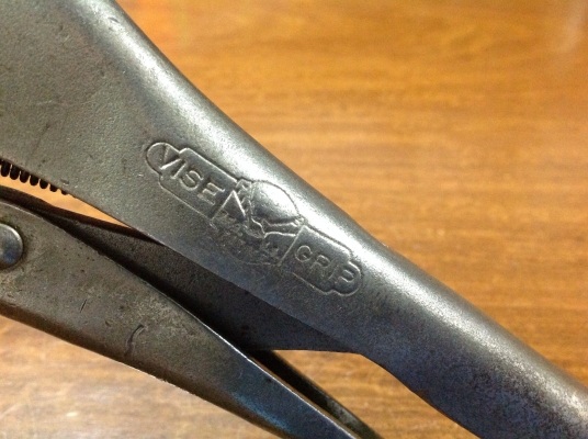 ขายคีมล็อค Petersen Vise Grip No.10. โบราณยุคแรกๆ รุ่น 2