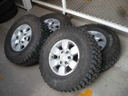 แม็กVIGOขอบ15พร้อมยางMUD 31"