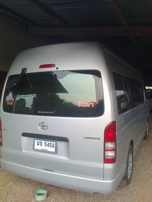 ขายดาวน์ รถตู้ Toyota หลังคาสูง (0870444515 เบอร์เจ้าของรถ)