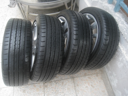 ขายล้อแม็กMazda 2 16"x6.5" et50 4รู100 พร้อมยางปี13 สนใจติดต่อเล็กคลองสามครับ 081-3747940