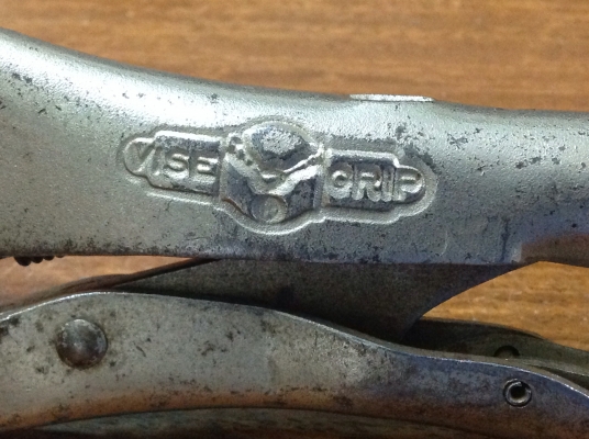 ขายคีมล็อค Petersen Vise Grip 10R โบราณยุคแรกๆ รุ่น 3 สามแถวหายาก