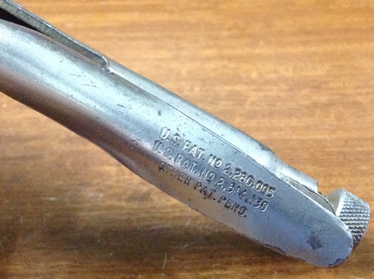 ขายคีมล็อค Petersen Vise Grip 10R โบราณยุคแรกๆ รุ่น 3 สามแถวหายาก