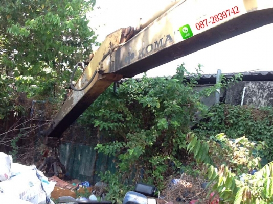 ขายรถแบคโฮ KOMATSU PC 200-2 ติดหัวขยุ้มแถมปุ้งกี๋